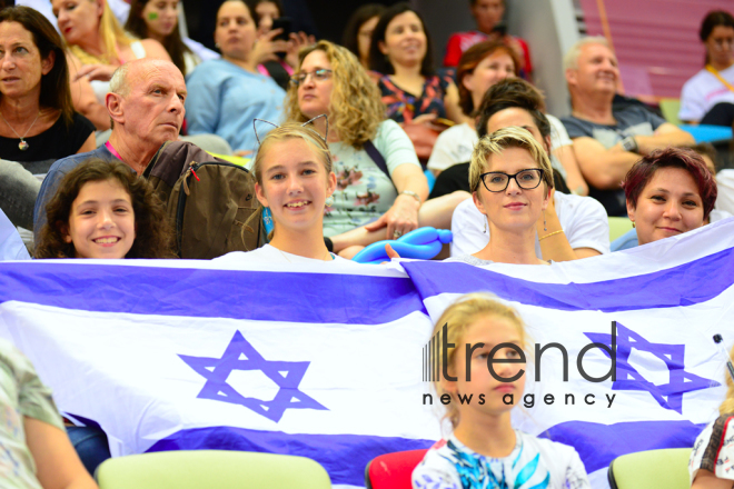 Rhythmic Gymnastics World Championships in Baku – holiday for spectators.Azerbaijan, Baku, September 19  2019